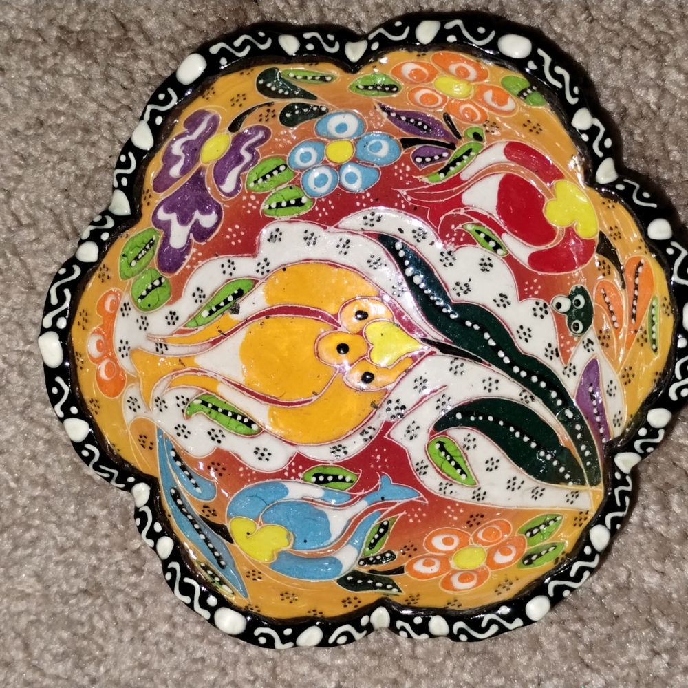 Turkish Ceramic HandMade Decorative Bowl